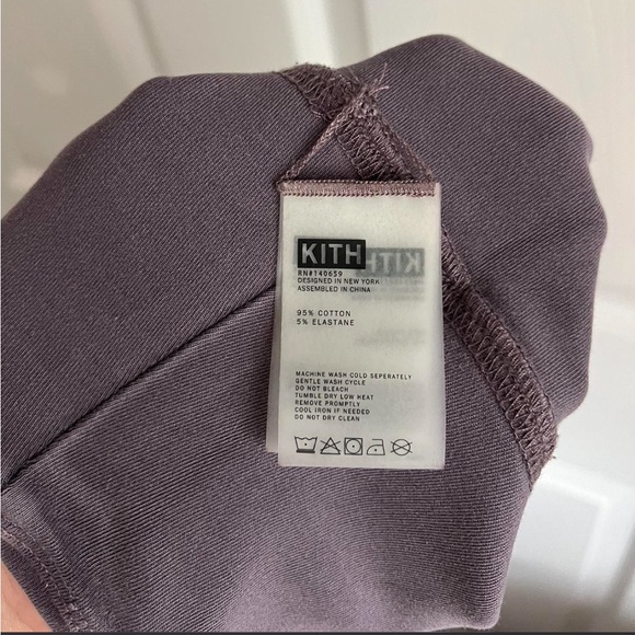 KITH purple biker shorts - Picture 8 of 8